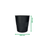 Cos-hartii-Leitz-Recycle-PP-reciclat-15l-negru