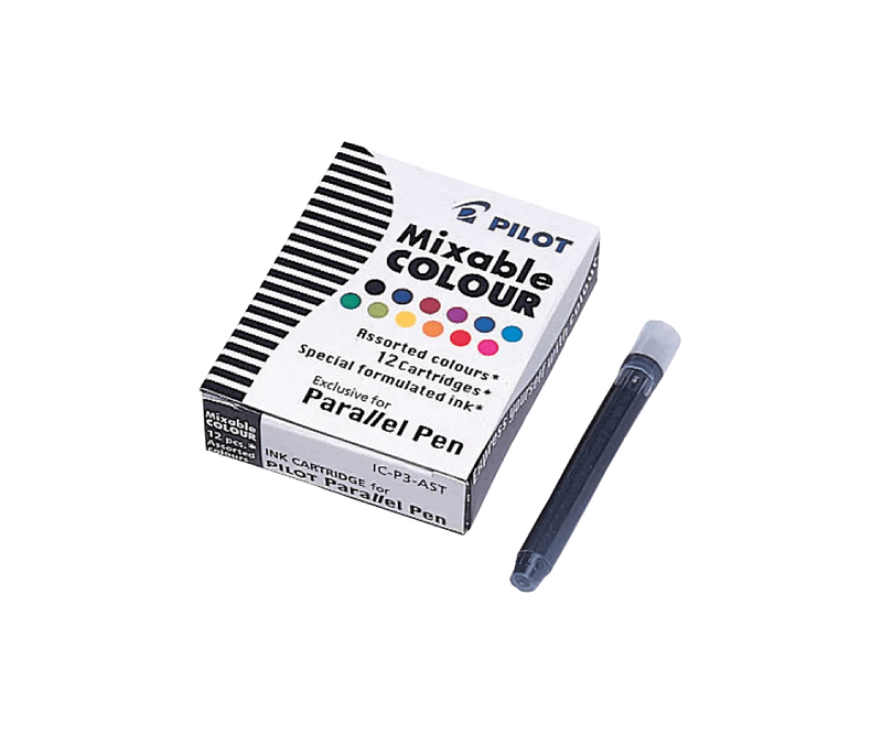 Rezerva-stilou-Pilot-Parallel-Pen-diverse-culori-12-bucati-set
