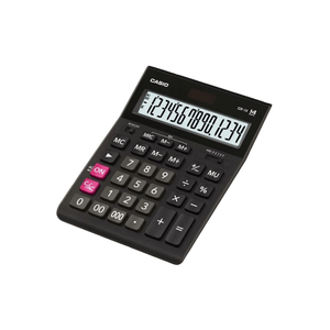 Calculator de birou 14 digits Casio GR-14-W-EP negru