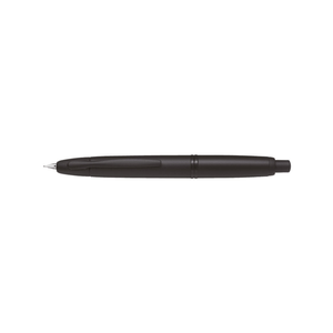 Stilou Capless Pilot varf extra fin penita aur alb corp negru mat