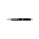 Stilou-Pilot-Capless-Decimo-Rhodium-varf-mediu-negru