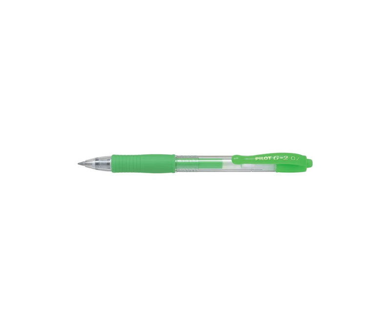 Roller-cu-gel-Pilot-G-2-Neon-0.7mm-verde-neon