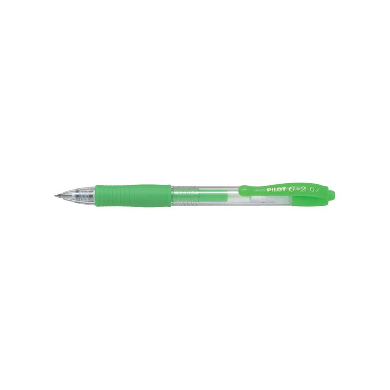 Roller-cu-gel-Pilot-G-2-Neon-0.7mm-verde-neon