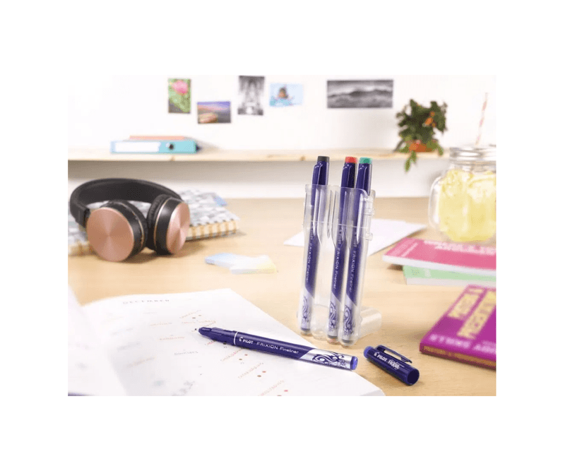 Set-Evolutive-Fineliner-Pilot-Frixion-verde-deschis-turcoaz-violet-roz