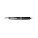 Stilou-Pilot-Capless-Rhodium-Graphite-varf-mediu-negru-graphite