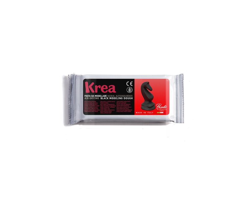 Pasta-modelatoare-neagra-Krea-Toy-Color-500-g