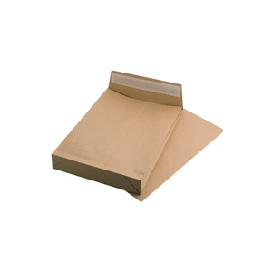 Set 250 plicuri cu burduf TB/4 siliconic kraft 250 x 353 mm