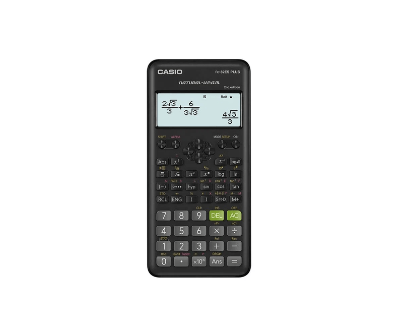 Calculator-stiintific-Casio-FX-82ES-Plus-252-functii-negru