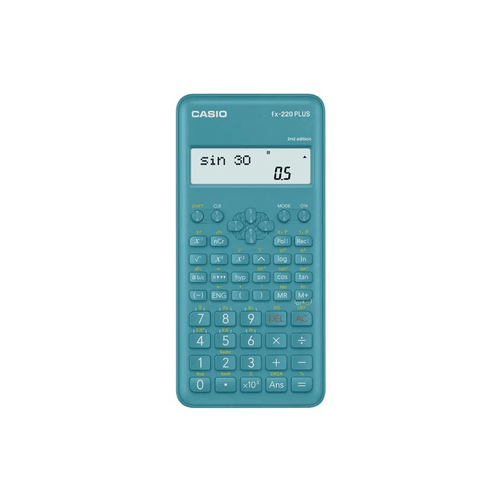 Calculator stiintific 181 functii Casio FX-220 Plus albastru