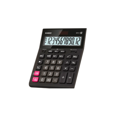 Calculator de birou 12 digits Casio GR-12-W-EP negru