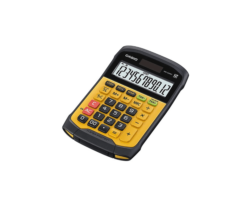 Calculator-de-birou-Casio-rezistent-la-apa-si-praf-12-digits-portocaliu