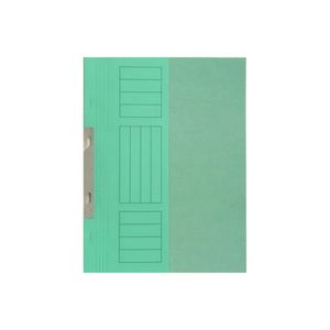 Dosar incopciat 1/1 carton supercolor verde 10 buc/set