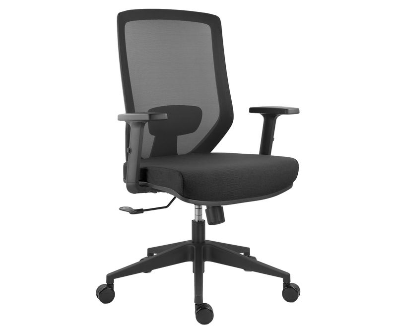 Scaun-ergonomic-J-Negru