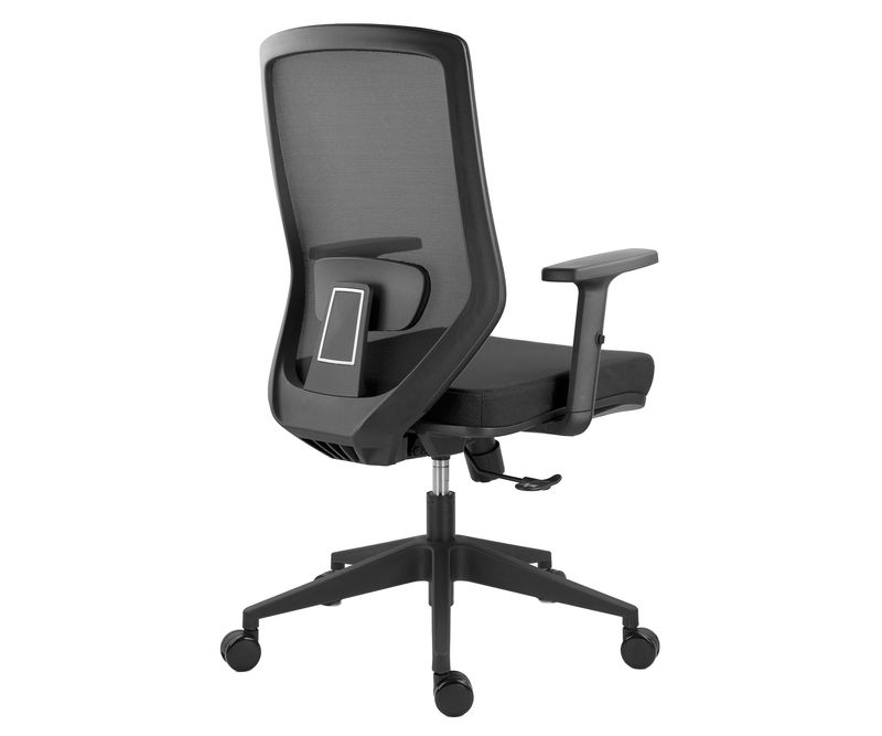 Scaun-ergonomic-J-Negru