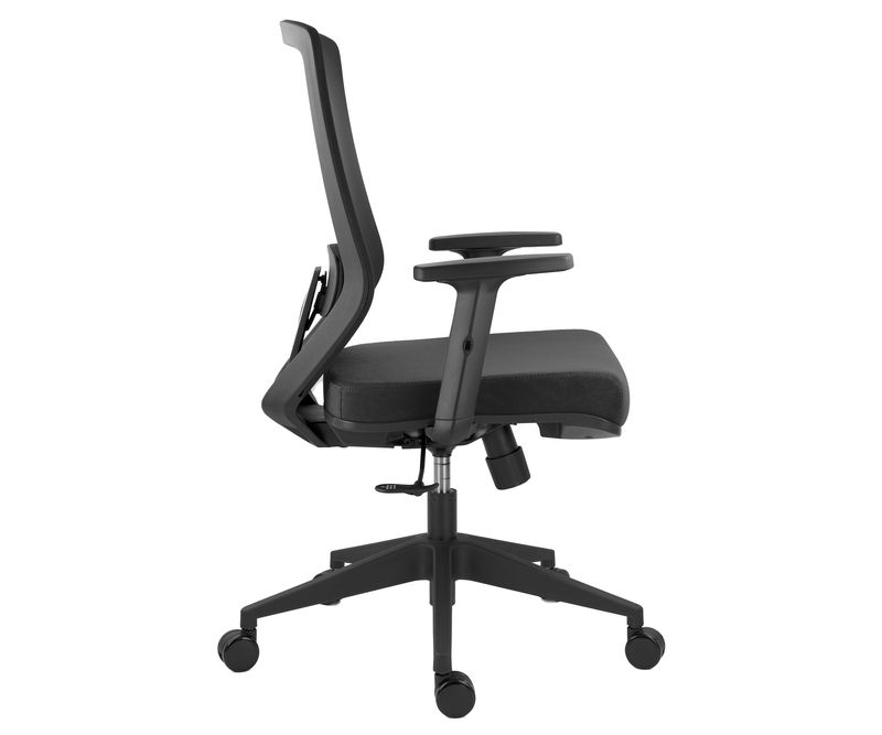 Scaun ergonomic jh, Negru