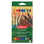 Marker-Derwent-Academy-2-capete-varf-pensula-8buc-set