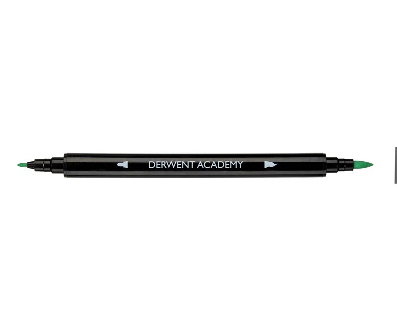 Marker-Derwent-Academy-2-capete-varf-pensula-8buc-set