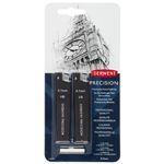 Set-30-rezerve-mine-si-3-radiere-Derwent-Professional-pentru-creion-mecanic-HB-2B-0.7-mm-negru