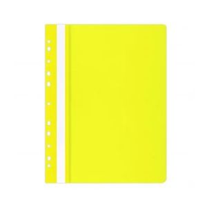 Dosar A4 Noki plastic cu sina si multiperforatii 25/set