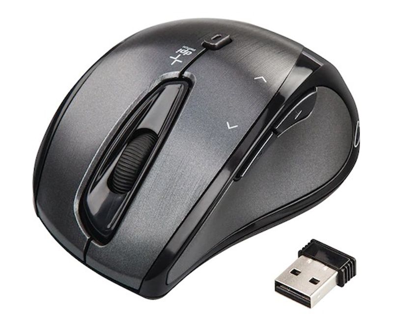 Mouse-wireless-Hama-Cuvio-compact-2.4-GHz