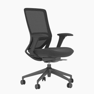 Scaun birou operational ergonomic mesh dark grey Colin