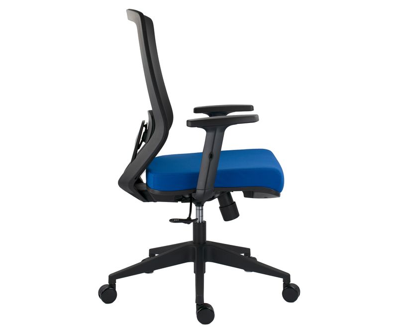 Scaun-ergonomic-J-albastru