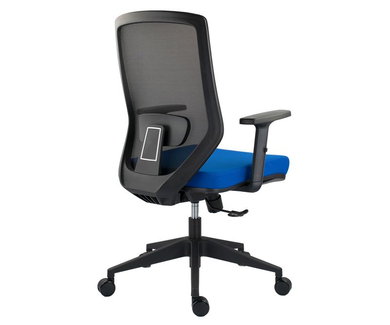 Scaun-ergonomic-J-albastru