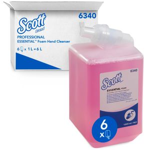 Set 6 buc Rezerve sapun spuma 1 L Scott Essential
