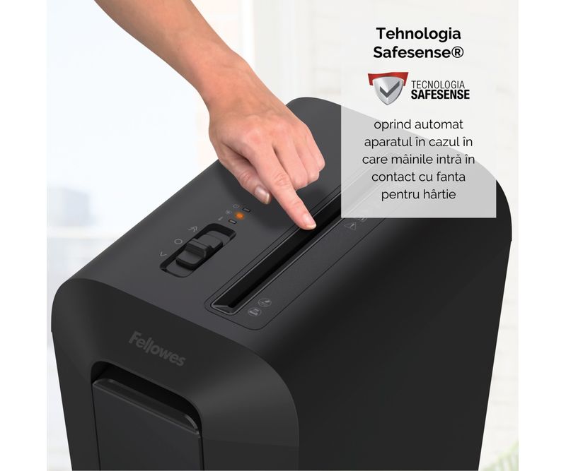 Distrugator-documente-LX65-cross-cut-10-coli-negru-Fellowes