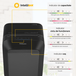 Distrugator-documente-LX210-mini-cut-16-coli-negru-Fellowes