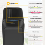 Distrugator-documente-LX220-mini-cut-20-coli-negru-Fellowes