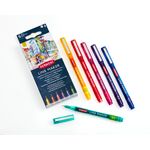 Set-6-linere-Derwent-Professional-0.3-mm-varf-subtire-si-uscare-rapida-caliatate-premium-diverse-culori