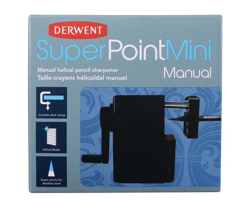 Mini-ascutitoare-creioane-Derwent-Professional-manuala-pentru-creioane-pana-la-8-mm-clema-de-prindere-de-birou-si-rezervor-usor-de-golit-negru