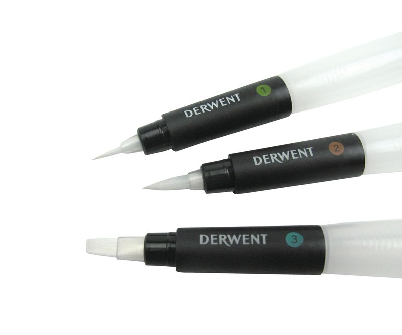 Set-3-pensule-cu-rezervor-de-apa-Derwent-Professional-premium-varf-fin-mediu-si-tip-dalta