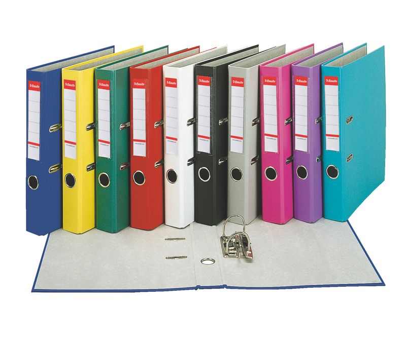 Biblioraft-Esselte-Economy-PP-A4-5-cm-visiniu