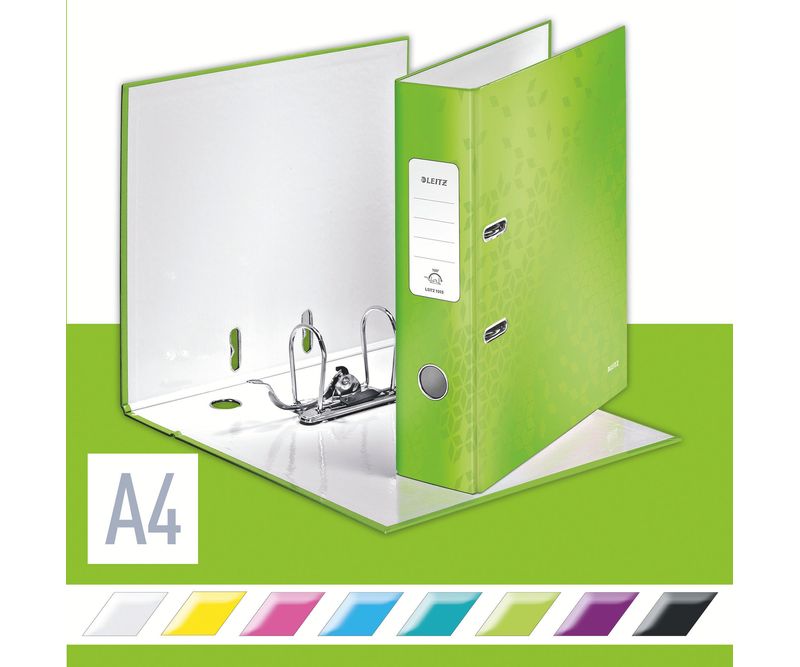 Biblioraft-Leitz-180-WOW-carton-laminat-A4-80-mm-verde-2