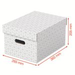 Cutie-depozitare-Esselte-Home-Recycled-M-carton-set-3-buc