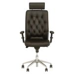 Scaun-managerial-piele-ECO-Vester-cu-tetiera-negru