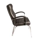 Scaun-vizitator-piele-eco-Arion-negru