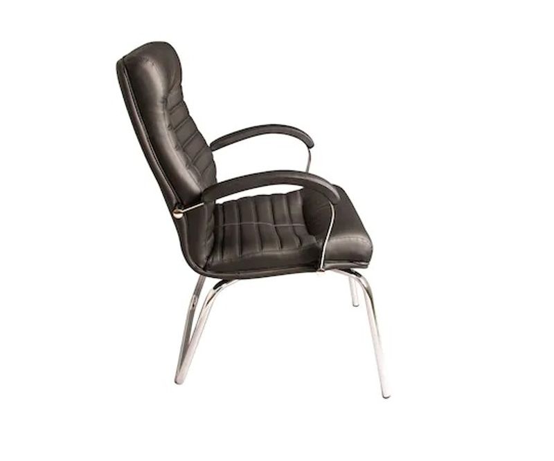 Scaun-vizitator-piele-eco-Arion-negru