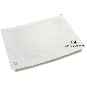 Plic port document (curierat) LC/4 325X230 transparent 500 buc/cutie