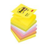 Notite-adezive-Post-it®-76x76mm-rainbow-z-neon-asortate-100-file-bucata-6-bucati-pachet