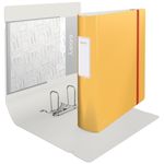 Biblioraft-Leitz-180°-Active-Cosy-polyfoam-A4-82-mm-galben-chihlimbar