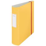 Biblioraft-Leitz-180°-Active-Cosy-polyfoam-A4-82-mm-galben-chihlimbar