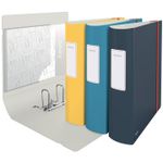 Biblioraft-Leitz-180°-Active-Cosy-polyfoam-A4-82-mm-galben-chihlimbar