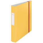 Biblioraft-Leitz-180°-Active-Cosy-polyfoam-A4-65-mm-galben-chihlimbar