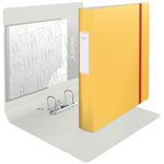 Biblioraft-Leitz-180°-Active-Cosy-polyfoam-A4-65-mm-galben-chihlimbar