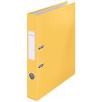 Biblioraft-Leitz-180°-Cosy-carton-laminat-A4-52-mm-galben-chihlimbar