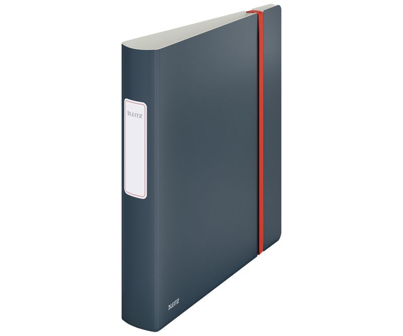 Biblioraft-Leitz-180°-Cosy-carton-laminat-A4-52-mm-gri-antracit