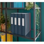 Biblioraft-Leitz-180°-Cosy-carton-laminat-A4-52-mm-gri-antracit